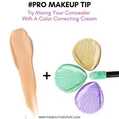 Discover some epic ways to use concealer you havent tried plus expert makeup tips on using a corrector concealer to address your skin concerns like acne, dark spots, age spots, and dark undereye circles. Concelear Application Dark Circles, Pro Makeup Tips, Dark Undereye