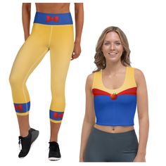 Complete your Snow White inspired Run Disney costume and get ready for your next 5K, 10K, Half or Marathon. Great for working out or to add a little pop of magic to your outfit.==Leggings==High waisted and made from soft, four-way stretch 82% polyester/18% spandex material. They fit true to size, but if you want some more wiggle room we suggest going up a size. Capris are mid-calf length and high waisted over the belly buttonLeggings Sizing:Please measure yourself if you're unsure of sizing.Legg Run Disney Costumes, Disney Costume, Snow White Costume, Outfit Leggings, Running Costumes, Legging Fits, Princess Costume, Run Disney, White Leggings