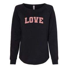 Choose your size and design for Valentine's! These are custom made so shipping may not be same or next day. 8.5 oz./yd² (US) 14.1 oz./L yd, (CA), 80/20 cotton/polyester blend fleece Solid Colors & Gunmetal Heather: 80/20 cotton/polyester with 100% cotton 20 singles face yarn Grey Heather: 75/25 cotton/polyester All other Heather Colors: 55/45 cotton/polyester (Charcoal Heather, Classic Navy Heather, Royal Heather, Army Heather) Standard fit Split stitch double needle sewing on all seams Twill neck tape 1x1 ribbing at collar, cuffs and waistband Tear away neck label XS S M L XL 2XL 3XL 4XL 5XL Body Length 25 26 1/2 28 29 1/2 31 32 1/2 34 35 1/2 37 Body Length Tolerance 1 1 1 1 1 1 1 1 1 Chest Tolerance 1 1 1 1 1 1 1 1 1 Chest Width (Laid Flat) 19 20 1/2 22 23 1/2 25 26 1/2 28 29 1/2 31 Slee Casual Sweatshirt With Heart Graphic For Loungewear, Heart Graphic Relaxed Fit Top For Loungewear, Relaxed Fit Heart Graphic Top For Loungewear, Relaxed Fit Loungewear Tops With Heart Graphic, Black Cotton Sweatshirt With Heart Graphic, Black Long Sleeve T-shirt With Heart Graphic, Black College Sweatshirt With Screen Print, College Black Sweatshirt With Screen Print, Split Stitch