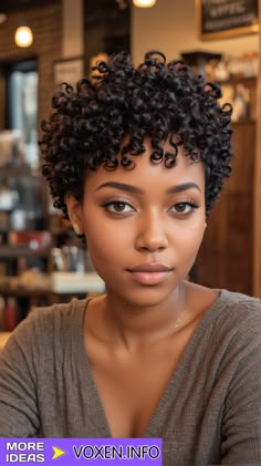 Cabello Afro Natural, Twa Hairstyles, Tapered Natural Hair, Natural Hair Short Cuts, Hair Short Cuts, Curly Weave Hairstyles