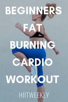 Cardio HIIT Workouts are designed to be challenging but when you are an absolute beginner it can be hard to complete the workout. Here's an at home Cardio Workout for absolute beginners who want to get fit and lose weight. Cardio Hiit Workouts, At Home Cardio Workout, At Home Cardio, Home Cardio Workout, Workouts Tips, Home Cardio, Benefits Of Cardio