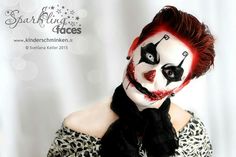 Guys Halloween Makeup, Maquillage Halloween Zombie, Halloween Hombre, Halloween Makeup Clown, Halloween Make-up Looks, Scary Clown Makeup, Joker Halloween, Halloween Circus, Painting Halloween