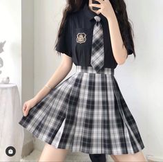 Ulzzang Outfit, School Dresses, Modest Fashion Outfits, Girls Fashion Clothes, Teenage Fashion Outfits