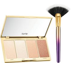 Tarte Highlighter, Skin Highlighter, Cheap Skin Care Products, Makeup Must Haves, Highlighter Palette, Tarte Makeup, Kat Von D