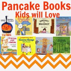 there are many children's books on this page with the words pancake books kids will love