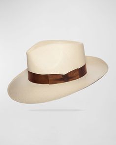 "Find WORTH & WORTH BY ORLANDO PALACIOS Casablanca Montecristi Panama Straw Hat on Editorialist. Worth amp; Worth by Orlando Palacios \"Casablanca Montecristi\" Panama hat. Handwoven straw. Made in USA." White Panama Hat With Curved Brim, White Fitted Panama Hat With Curved Brim, White Fedora With Flat Brim, White Fitted Fedora With Flat Brim, Fitted White Fedora With Flat Brim, White Fitted Brimmed Panama Hat, White Fitted Fedora With Brim, Classic White Toquilla Straw Hat Bands, Luxury White Panama Hat With Short Brim