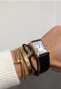 Vintage Swatch Watch, Vintage Watches Women, Accesories Jewelry, Gold Watch Men, Cartier Tank, Jewels Rings, Cartier Jewelry, Dope Jewelry, Cartier Men