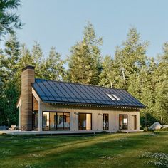 3d rendering of a barndominium design Contemporary Barn Uk, Barn Homes With Loft, Metal Shop Houses Contemporary, Airbnb Build, Barn Style House Plans, Cabin House Plans, Barndominium Floor Plans, House Plans And More, Barn Style House