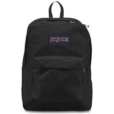 The Ultimate Classic. The Jansport Superbreak Is Ultralight For Everyday Use. The Backpack Is Available In More Than 30 Different Colors And Prints, Perfect For Every Style Of Self Expression. Features: 600 Denier Polyester 2/3 Padded Back Panel Front Utility Pocket With Organizer One Large Main Compartment Web Haul Handle. Black Jansport, Tas Lv, Mochila Jansport, Jansport Superbreak Backpack, Navy Blue Bag, Black Fanny Pack, Backpack Reviews, Camping Backpack, Jansport Backpack