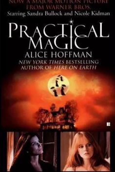 the cover to practical magic by alice hofman, author of her own novel