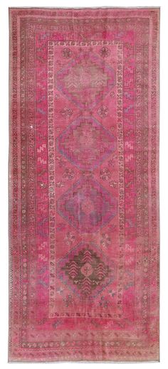 Vintage Kurdish Handwoven Transitional Rug Persian Rug In Bedroom, Persian Style Home, Persian Rug Aesthetic, Pink Vintage Room, Pink Rug Living Room, Persian Home, Persian Decor, Fairy Bedroom, Persian Rug Designs