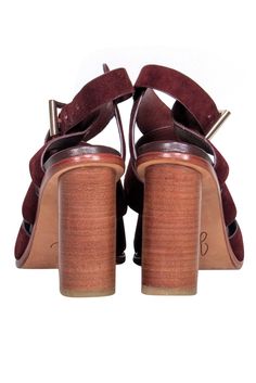 Grab these strappy beauties today before they're gone! Made with supple suede, these block heeled sandals from Joie are sure to elevate your favorite jeans or bodycon dress! Add some bohemian flair to your closet today. Size 7 (EU 37) Suede upper Strappy design Buckle closure Stacked block heel Leather footbed with very little wear, if any Leather sole with very little wear Heel 3.5" Stacked Block Heel Shoes For Date Night, Fall Open Toe Block Heels With Stacked Heel, Medium Width Suede Block Heels With Open Heel, Suede Heels With Wrapped Open Heel, Suede Block Heels With Wrapped Heel, Casual Suede Block Heels, Casual Suede Block Heel Shoes, Date Night Sandals With Stacked Heel, Date Night Heels With Stacked Heel And Medium Width