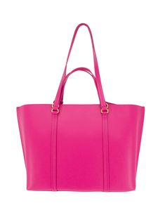 100% HZ Classic Pink Office Bag, Classic Pink Shopping Bag, Large Pink Shopping Bag, Pink Tote Shoulder Bag With Handle Drop, Pink Tote Weekender Bag For On-the-go, Pinko Bags, Carrie And Big, Italian Outfits, Gold Models