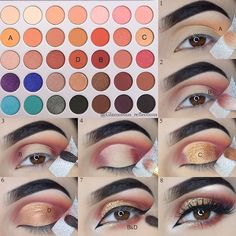 Jaclyn Hill Makeup, Wedding Hairdos, Manpreet Kaur, Eye Makeup Glitter, Jaclyn Hill Eyeshadow Palette, Drag Make-up, Makeup Steps, Morphe Palette, Bronze Makeup