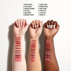 The NYX 16h LOUD SHINE LIP COLOR is NYX'S 1st ultra-pigmented high-shine lip color, with up to 16hr no transfer wear. Lightweight & comfy on the lips, this vegan formula delivers 1 swipe loud color with an ultra-glassy, non-sticky shine finish.Easy 2 step technology. Simply pair the high-pigment base coat, infused with lip-loving oils*, with the ultra reflective & non-sticky top coat** for the loudest shine you've ever seen!Up to 16 HR no color transfer. No budge, no bleed, no fade : you can kis Nyx Shine Loud, Nyx Swatches, Nyx Lip, High Shine Lip Gloss, Natural Glowy Makeup, Pigmented Lips, Bare Lip, Clear Lip Gloss, Gloss Labial