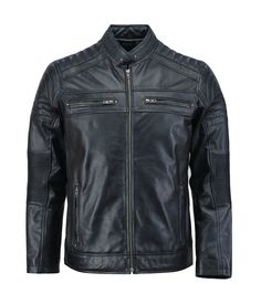 Men’s Black Café Racer Leather Biker Jacket Introducing the embodiment of rugged elegance with the men black café racer jacket. Designed for all our bikers looking for style with comfort, this black jacket is manufactured with the highest quality genuine leather, ensuring durability against scratches, while the interior made from premium viscose adds an extra layer of protection from winds and cold. Available in timeless and evergreen black, adding a touch of mysterious allure, this jacket can b Rugged Black Outerwear With Zipper Closure, Rugged Black Biker Jacket For Winter, Black Rugged Biker Jacket For Events, Rugged Black Biker Jacket For Biker Events, Black Rugged Biker Jacket For Biker Events, Black Cafe Racer Biker Jacket, Black Leather Cafe Racer Outerwear, Black Leather Cafe Racer Jacket For Motorcycling, Rugged Black Outerwear For Motorcycling