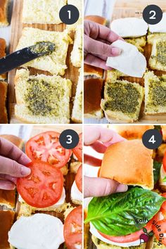 steps on how to make a sandwich with cheese, tomato and lettuce for sandwiches