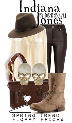 "Indiana Jones" by lalakay on Polyvore Disneybounding Ideas, Crafting Table, Safari Outfit, Closet Cosplay, Dream Honeymoon