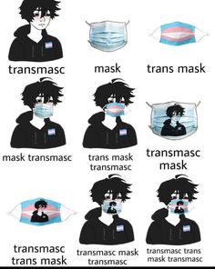 the different types of masks that people use to wear