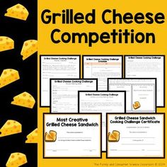 the grilled cheese competition is an engaging activity for students to learn how to cook