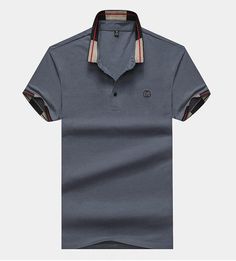 Fitted Tops With Casual Collar For Workwear, Gray Polo Collar Top For Summer, Gray Polo Collar Shirt For Summer, Slim Fit Cotton Top With Polo Collar, Fitted Cotton Tops With Casual Collar, Gray Collared Polo Shirt For Summer, Casual Gray Polo Collar Shirt, Fitted Polo Shirt With Casual Collar, Gray Short Sleeve Polo Shirt For Summer