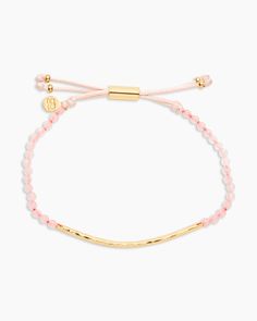 Power Gemstone Bracelet – gorjana Peace Rose, Intention Bracelets, Gorjana Jewelry, 14k Gold Necklace, Rose Quartz Gemstone, Jewelry Essentials, Jewelry Lookbook, Jewelry Outfit, Girly Jewelry