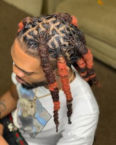 Barrel Dread Style Men, Barell Roll Locs Men, Mens Dreadlock Styles Barrel Twist, Loc Barrel Style For Men, Men’s Loc Styles Barrel, New Dreads, Afro Goth, Mens Dreads