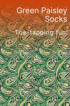 Step up to style in our vibrant green paisley socks! The fusion of classic paisley prints and contemporary colors is a fashionista's delight. Whether it's dress socks for the boardroom or casual chic green ankle socks for brunch, these stylish green paisley socks will keep you at the forefront of fashion. Make every step a statement with these funky green sock designs. Tap into a trend that's all about vibrancy and vivacity. Toe-tapping fun, here we come! Green Paisley Print Summer Dress, Nike Dunk Low Green Paisley, Green Paisley Tie, Sock Designs, Vintage Multicolor Paisley Scarves, Green Socks