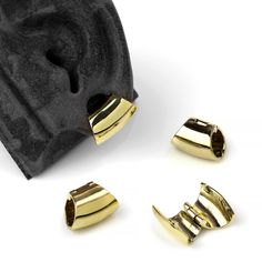 Polished Brass Lobe Clickers