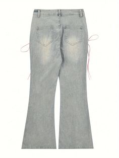 Material:DenimComposition:80% Polyester,20% RayonLength:Long lengthDetails:Raw HemPatterned:Solid colorSuitable types:Slim FitSheer:NoFabric:Slight StretchType:Flare LegPant Length:Long lengthSeasons:All-seasonCare Instructions:Machine wash or professional dry cleanStyle:CasualOccasion:Going OutFit Type:SkinnyWaistline:High WaistPrinting Type:No PrintingWeaving Method:WovenItem ID:VD47113 There maybe 1-2 cm deviation in different sizes, locations and stretch of fabrics. Size chart is for referen Going Outfit, Women's Denim Jeans, Custom Made Clothing, Flare Leg Pants, Women Denim Jeans, Bell Bottom, Flared Jeans, Save The Planet, Dominican Republic