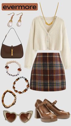 Outfit Inspo Professional, Skirt Outfits For Short Women, Warm Undertone Outfits, Tea Party Outfits For Women Casual, High Tea Outfits For Women Winter, Autumn Coquette Outfits, London Outfit Ideas Fall, Fashion Trends 2024 Fall Winter, Upscale Casual Outfit Women