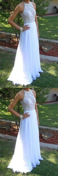 White Evening Dress For Prom And Homecoming, Elegant White Evening Dress For Homecoming, Elegant White Homecoming Evening Dress, White Embellished Sleeveless Evening Dress, White Rhinestone Dress For Prom, White Rhinestone Prom Dresses, Evening Dresses Cheap, Sleeveless Prom Dress, Suit Prom