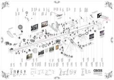 an illustrated diagram of the various parts of a car