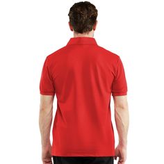 This Pique Polo Shirt is Made from breathable fabric which is a Cotton and Polyester Blend, Allows air to pass through the fabric, helping you keep cool easily - best for either indoor or outdoor activities. Red Collared Polo Shirt For Sports, Fitted Red Polo Shirt For Sports, Red Polo Shirt For Sports, Pique Polo Shirt, Keep Cool, Polo Collar, Casual Fits, Mens Socks, Dress Pants