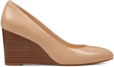 Nine West Jazzin Almond Toe Wedges 9 To 5, Stacked Heel, Nine West, Almond, Wedges, Sleek, Heels