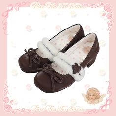 Color: Brown, style: 4.5cm, Size: 39 Peach Powder, Choco Biscuit, Brown Womens Shoes, Blue Cherry, Mary Jane Shoes Womens, Brown Style, European Women, Mary Jane Heels, J Fashion