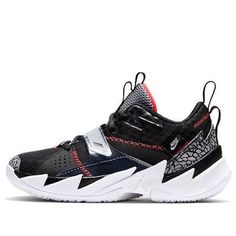 (PS) Air Jordan Why Not Zer0.3 'Black Cement' CD5805-006 (SNKR/Basketball) Black Cement, Nike Jordan, Cement, Air Jordan, Air Jordans, Jordan, Basketball, Nike, Black