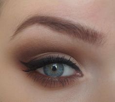 simple & pretty neutral eye- If only my eyebrows looked that amazing! Eye Ideas, Eyes Tutorial, Amazing Eyes, Behind Blue Eyes, Beauty Tricks