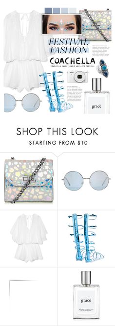 "• Festival Fashion: Coachella" by julijana-k ❤ liked on Polyvore featuring Eberjey, Giuseppe Zanotti, philosophy, Nikon and Palm Beach Jewelry Palm Beach Jewelry, Beach Jewelry, Festival Fashion, Giuseppe Zanotti, Palm Beach, Nikon, Philosophy, Ruffle Blouse