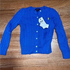 I’m Selling A Sweater Brand New With Tag Still Size 5 Girl Winter School Fitted Sweater, Fitted Winter Sweater For School, Fitted Preppy Winter Sweater, Blue Sweater For School In Fall, Blue Fall Sweater For School, Preppy Long Sleeve Fitted Sweater, Preppy Fitted Long Sleeve Sweater, Fitted Long Sleeve Preppy Sweater, Preppy Long Sleeve Cardigan For Spring