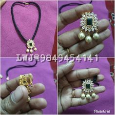 Dori Designs, Pendent Design, Light Weight Gold Jewellery, Black Beats, 1 Gram Gold Jewellery, Gold Jewelry Outfits, Pendant Designs, Black Beads Mangalsutra Design, Gold Earrings Models