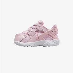 Toddler Girls Nike Huarache Run ** Runs Small Pink Scratch-resistant Lace-up Sneakers, Pink Scratch-resistant Round Toe Running Shoes, Low-top Pink Scratch-resistant Running Shoes, Casual Pink Closed Toe Huaraches, Pink Casual Huaraches With Round Toe, Pink Round Toe Huaraches, Casual Pink Huaraches With Round Toe, Huaraches Shoes, Girls Nike