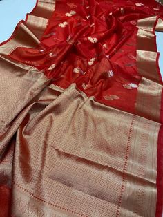 🏻 Name — Banarasi Saree 👉🏻 Description — Latest Arrival Exclusive Fancy Banarasi Mix cora organza Silk Saree With All Over Double Zari Woven Available At Manufacturing Price 👉🏻 Fabric — Banarasi Semi cora organza Silk 👉🏻 Fabric Type — Soft [ Dyeable ] 👉🏻 Quality — Best In Class 👉🏻 Care — Do Not Bleach [ Dry Clean ] 👉🏻 Measurement — 6.5 Meter With Blouse 👉🏻 Price — At Manufacturing Rate [ Do Message For Price ] 👉🏻 Note — Any Colour & Colour Combination Can Be Dye According To The Custo...