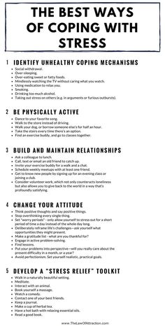 Everyone gets stressed, and you may assume there’s nothing you can do about it. For example, if you have lots of obligations at work and at home, surely you’re just stuck with the strain this puts on your physical and mental well-being. However, studies show that you have more control over your own stress than you might think.  Here are some helpful practical tips that will help you come up with a concrete action plan for dealing with stress. Full Body Workouts, Coping Mechanisms, Mindfulness Meditation, Self Improvement Tips