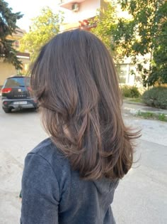 Middle Length Hair, Middle Hair, Haircuts For Medium Length Hair, Brown Hair Inspo, Layered Haircuts For Medium Hair, Hairstyles For Layered Hair, Medium Short Hair, Medium Long Hair, Peinados Fáciles Para Cabello Corto