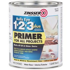 a can of primer for all projects