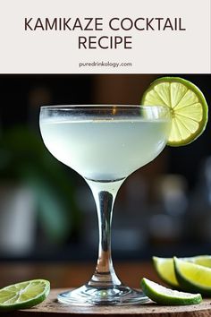 Kamikaze Cocktail recipe featuring a vibrant mix of vodka, lime juice, and triple sec. Enjoy this easy-to-make cocktail that's perfect for parties and relaxed gatherings. The Kamikaze promises refreshing sweet-tart flavors and a fun presentation!