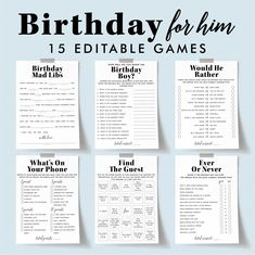 birthday games for kids with the words, what's on your plate?