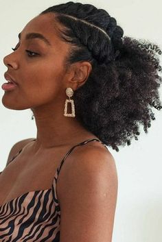 Twisted Hair, Short Natural Hair Styles