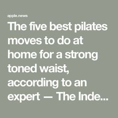 the five best plates moves to do at home for a strong toned waist according to an expert